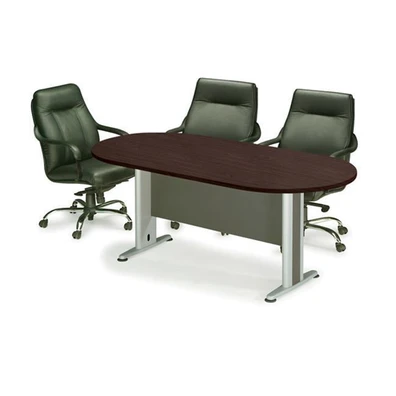 Desk Armchair/White PU