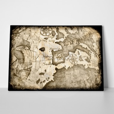 Ancient grunge map 51567475 a