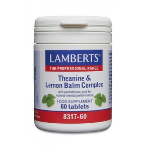 Lamberts Theanine & Lemon Balm Συμπλήρωμα Διατροφή