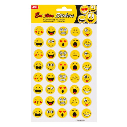 Letra ngjitese emoji 40 cope