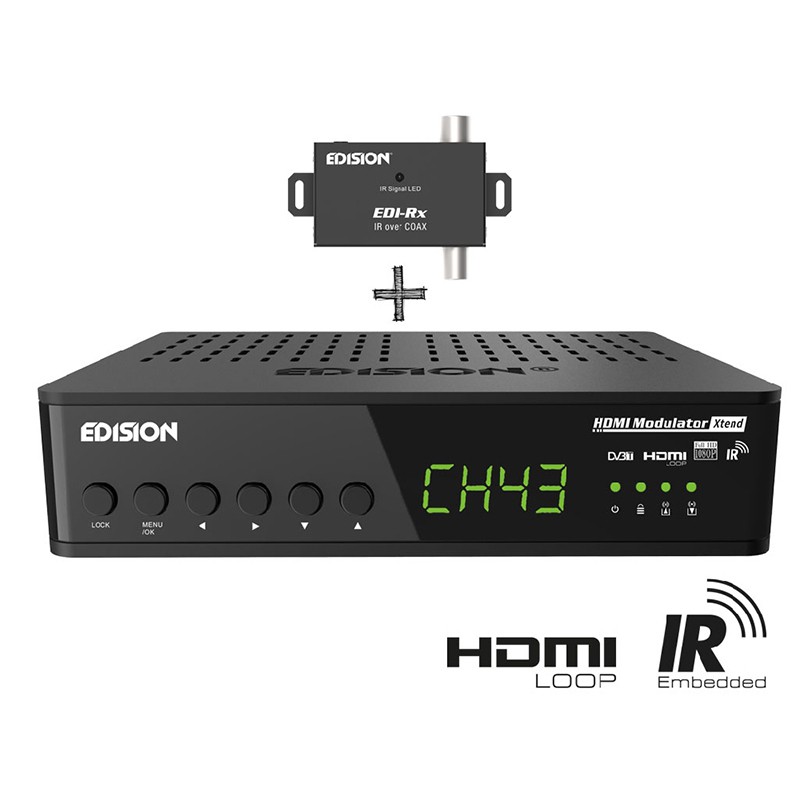 Modulador HDMI IN/OUT DVB-T BLUETOOTH