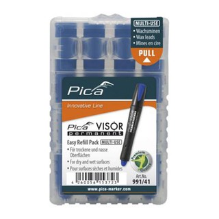Pica VISOR Permanent Refill LeadsProduct Tabs Blue