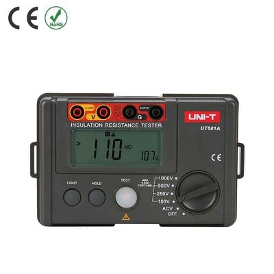 Digital Insulation Resistance Tester 100V/250V/500