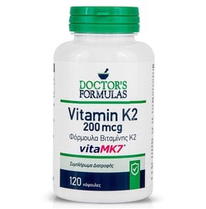 Doctor's Formulas Vitamin K2 Συμπλήρωμα Διατροφής,