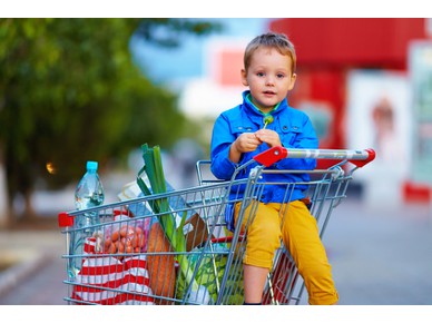 Как да пазаруваме безопасно с малко дете в големите магазини?