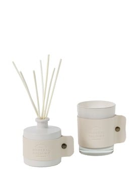 Candle & Reed Diffuser Set - Cotton Blossom