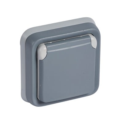 Comprar Enchufe Exterior 8,4X6,2X8Cm Plexo 55 Sup. Ip 55 - Ik07 Monobl