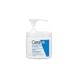 CeraVe Moisturizing Cream Eνυδατική Κρέμα Προσώπου & Σώματος Για Ξηρό/Πολύ Ξηρό Δέρμα Με Αντλία 454gr