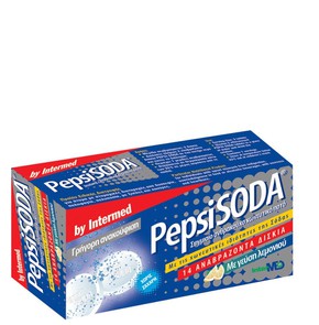 Pepsi Soda-Ανθρακούχο Χωνευτικό Ποτό με Γεύση Λεμό