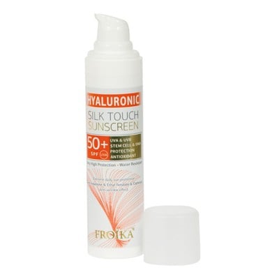 FROIKA Hyaluronic Silk Touch Sunscreen SPF50+ Αντηλιακή Κρέμα Προσώπου Για Λιπαρές - Ακνεϊκές Επιδερμίδες 50ml