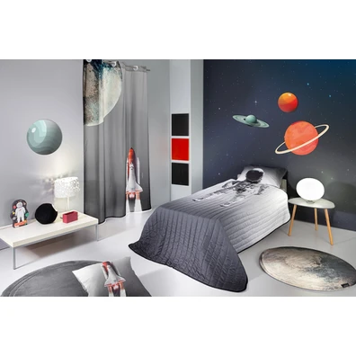 Σετ 2τμχ. Κουβερλί Space 160x230 Saint Clair  Micr