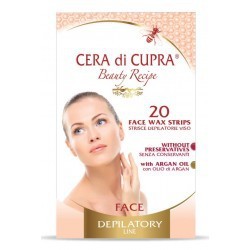 Cera Di Cupra Depilatory Strips for Face 20pcs.