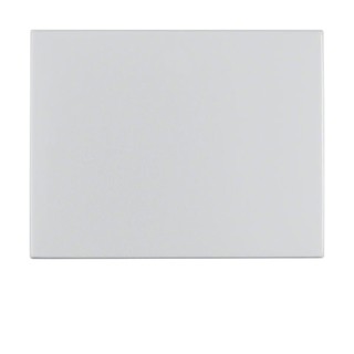 Berker K.5 Πλακίδιο Διακόπτη/Μπουτόν White Alumini