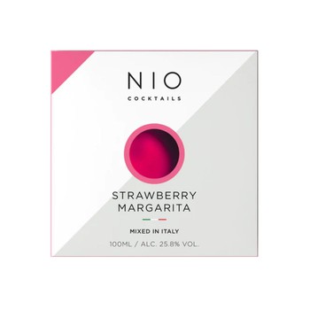 Strawberry Margarita Nio Premium Cocktails 0.10L