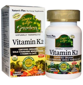 Nature's Plus Source of Life Garden Vitamin K2 120