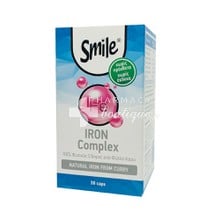 Smile Iron Complex - Σίδηρος, 30 caps