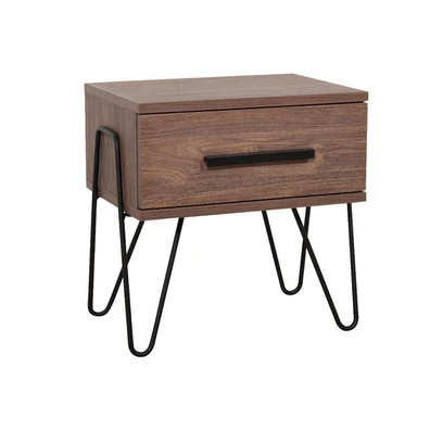  Μεταλλικό Κομοδίνο Μονοσύρταρο  45x33x45 Kouppas 