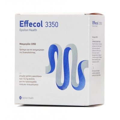 Effecol 3350 Μακρογόλη (PEG) 24 Φακελίσκοι 