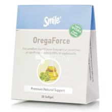 Smile Oregaforce (Ριγανέλαιο) - Αντιοξειδωτική δράση, 30 softgels