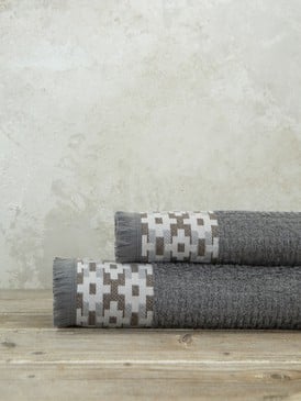 Towel set - Jentaya - Dark Gray