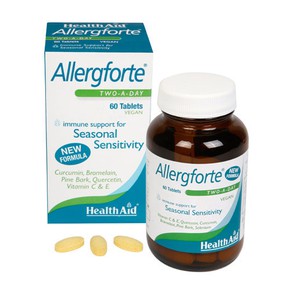 Health Aid Allergforte Βιταμίνη C , Quercetin, Tur