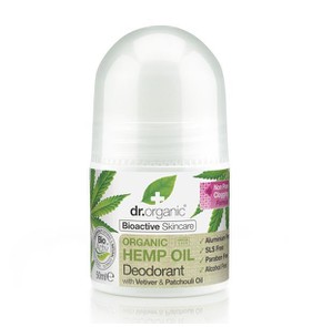 Dr.Organic Hemp Oil Deodorant Αντιβακτηριδιακό Κρε