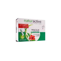 Naturactive Minceur Promo (15+5 Sackets Gift) Nutritional Supplement Green Tea & Hibiscus 20 sachets