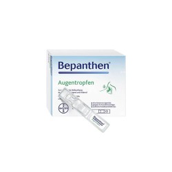 Bepanthol Bepanthene Eye Drops Monodoses Οφθαλμικές Σταγόνες Με Υαλουρονικό Νάτριο 20x0.5ml