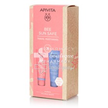 Apivita Σετ Bee Sun Safe Travel Must Haves - Face & Body Milk (100ml) & After Sun Cool & Sooth Face & Body Gel Cream (100ml)