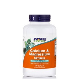 Now Foods Calcium & Magnesium, 120softgels