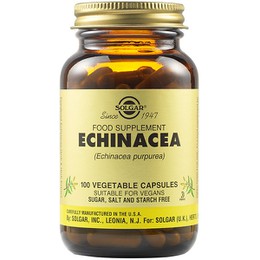 Solgar Echinacea , 100 Vegetable Capsules