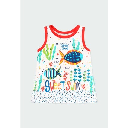 Bobol iKnit Dress "Fishes" For Baby Girl(804091)