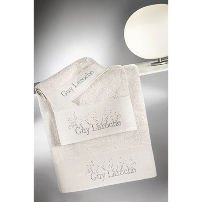 Σετ 3τμχ Πετσέτες Pandora Ivory guy Laroche  100% 