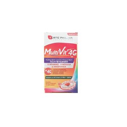 Forte Pharma MultiVit 4G Formula To Meet Everyday Needs In Vitamins And Minerals 30 tabs