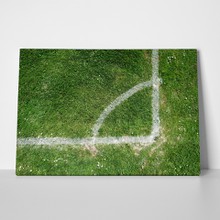 Soccer corner marking