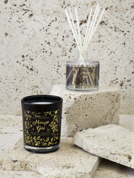 Stick & candle aroma set - Midnight Gold