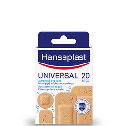 Hansaplast Strips/Επιθέματα Universal Water Resistant 20 strips