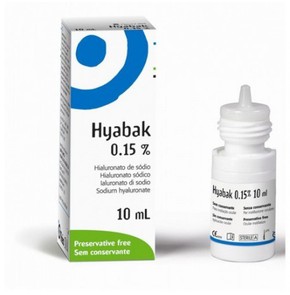 Thea Hyabak 0,15% Oφθαλμικές Σταγόνες Υαλουρονικό 