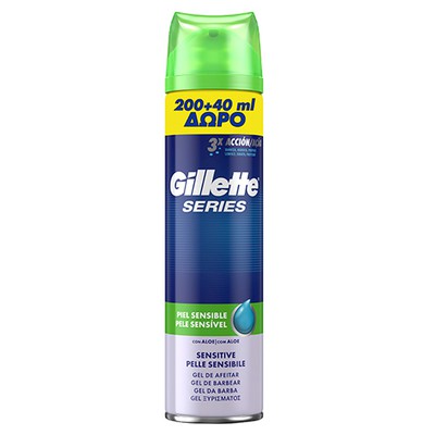 Gillette Series Gel Ξυρίσματος για τον Άνδρα Sensi