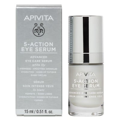 Apivita 5-Action Eye Serum Εντατικής Φροντίδας Για