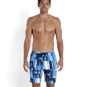 Printed Check Leisure 18" Watershort Print 13  Βερ
