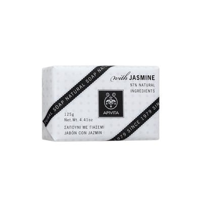 Apivita Natural Soap Φυσικό Σαπούνι Γιασεμί 125gr