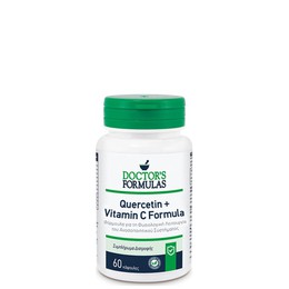 Doctor's Formulas Quercetin & Vitamin C Formula Συμπλήρωμα Διατροφής με Βιταμίνη C & Κερσετίνη, 60caps