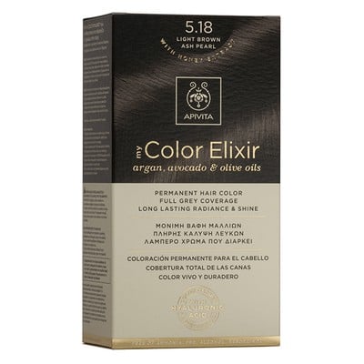 Apivita Βαφή Μαλλιών My Color Elixir No5,18 Κασταν