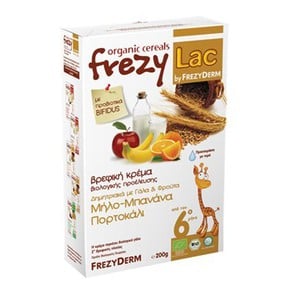 Frezylac Organic Cereals 6M+ Βρεφική Κρέμα Βιολογι