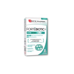 Forte Pharma ForteBiotic+ ATV Levure Formula of Strong Resistant Probiotics to Restore the Flora Due to Taking Antibiotics 10 capsules