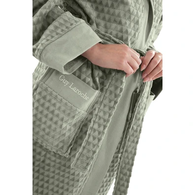 Μπουρνούζι Tokyo Khaki Large guy Laroche  100% Cot
