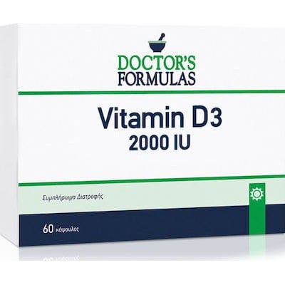 Doctor's Formulas Vitamin D3 2000iu 60caps