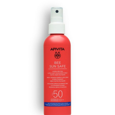 APIVITA Bee Sun Safe Ultra Light Face&Body Spray SPF50 200ml