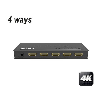 Hdmi 4K Splitter With 4 Outputs